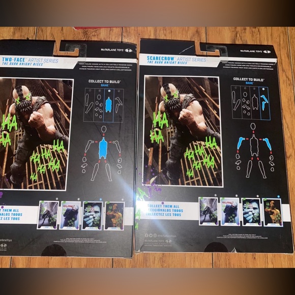 McFarlane DC Multiverse Jokerized Scarecrow Two-face Gold Label Target Exclusive - Picture 3 of 4